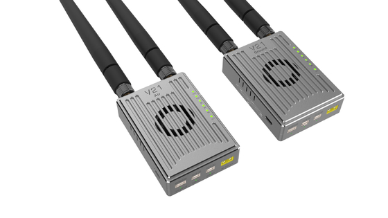 OFDM और MIMO Uav संचार डेटा लिंक 2.4G 3 फ़्रीक्वेंसी मॉड्यूल